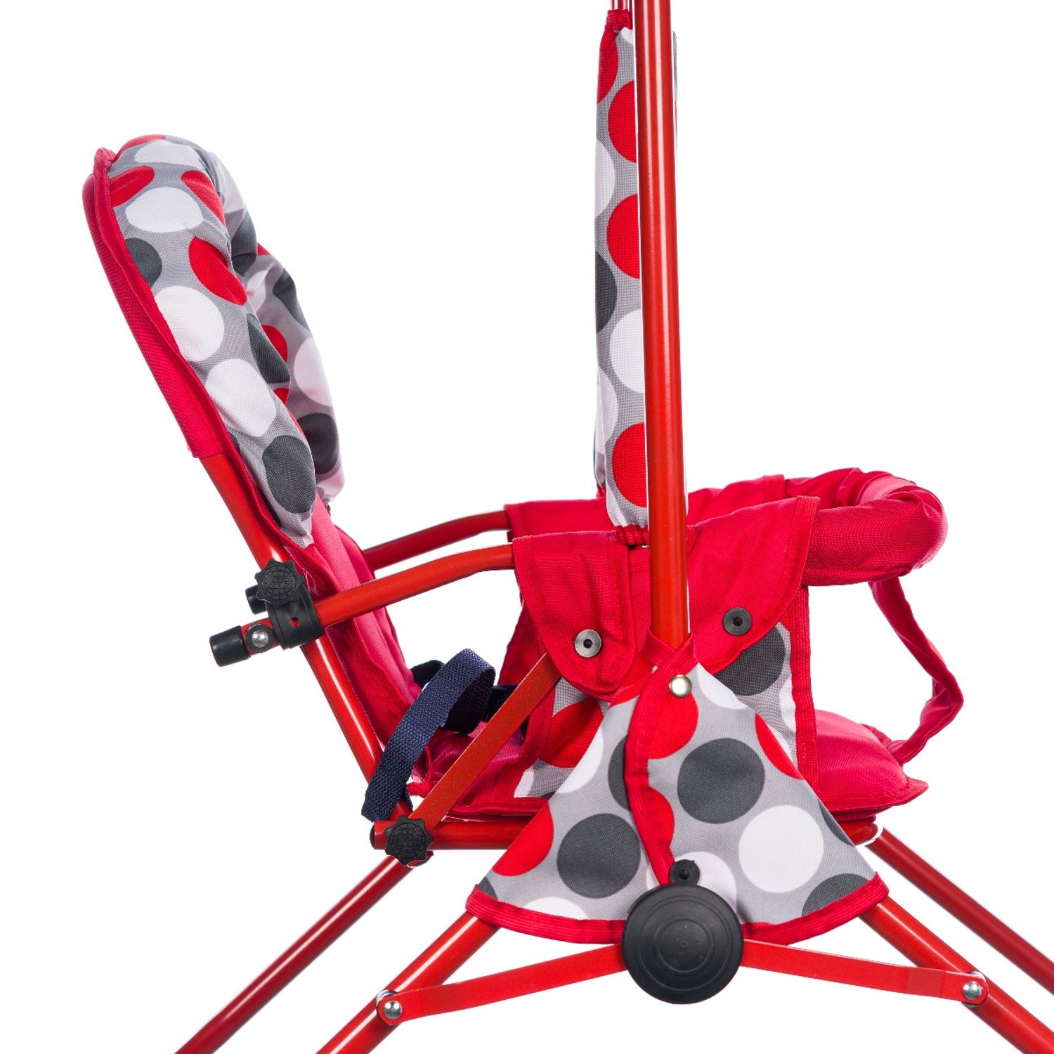 Leagan pentru copii, Top Kids, cu spatar reglabil, Red Dots fotografia produsului View 5 L