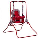 Leagan pentru copii, Top Kids, cu spatar reglabil si bara detasabila, Red Birds fotografia produsului View 3 S