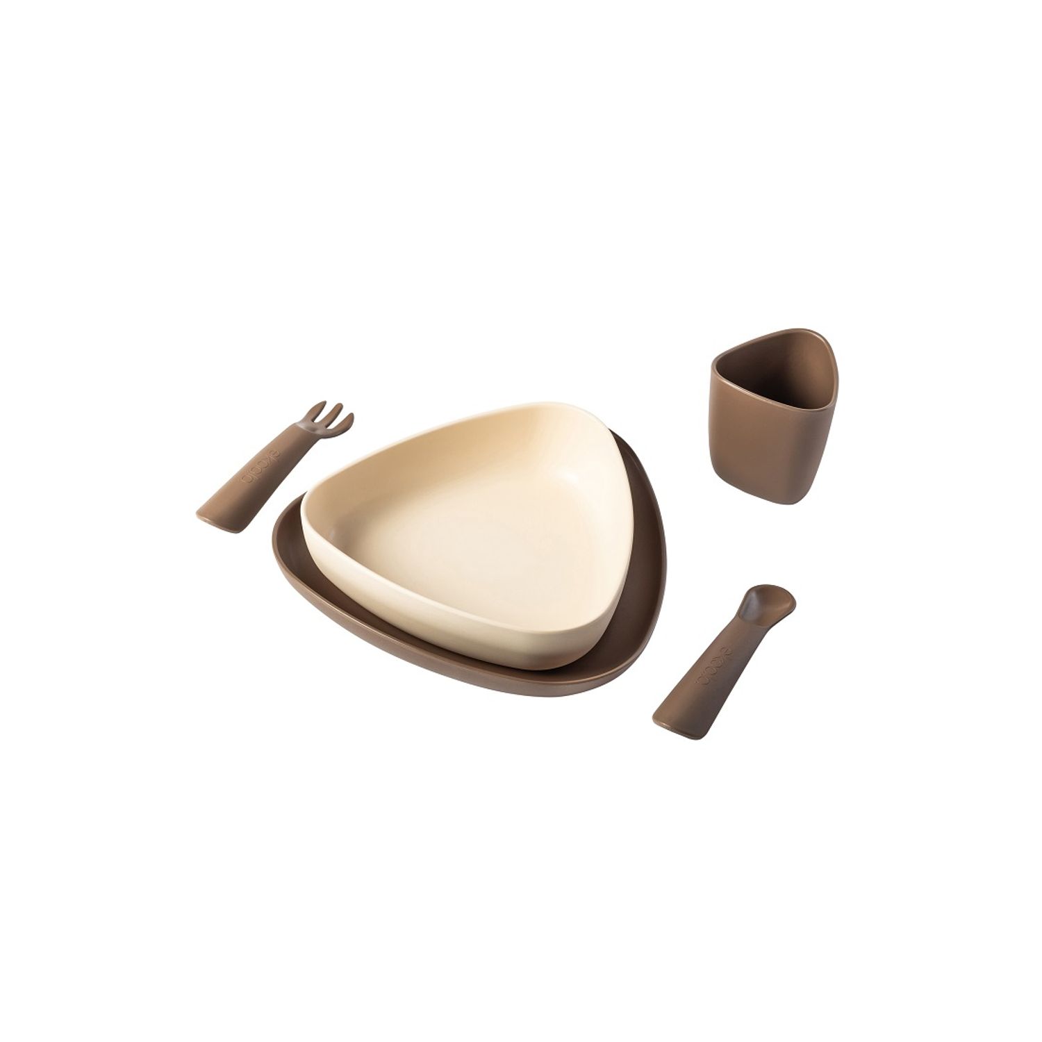 Set de masa Prima Pappa, eKoala, BIOplastic, Brown fotografia produsului View 2 L