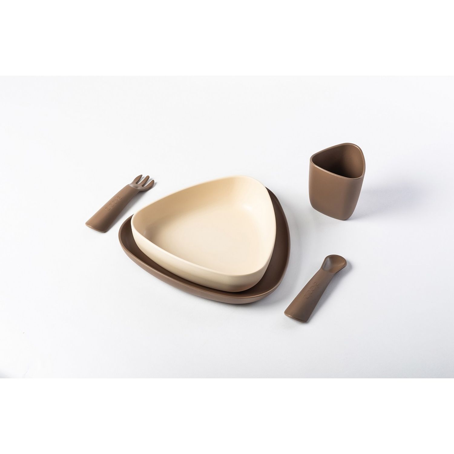 Set de masa Prima Pappa, eKoala, BIOplastic, Brown fotografia produsului View 4 L