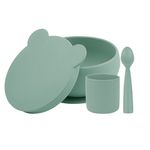 Set de hranire BWL I Minikoioi, 100% Premium Silicone &ndash; River Green fotografia produsului