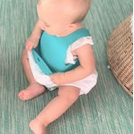 Baveta Flexi Bib Minikoioi, 100% Premium Silicone  &ndash; Aqua Green fotografia produsului View 6 S