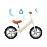 Bicicleta fara pedale Fleet, Qkids, Cappuccino fotografia produsului View 3 S