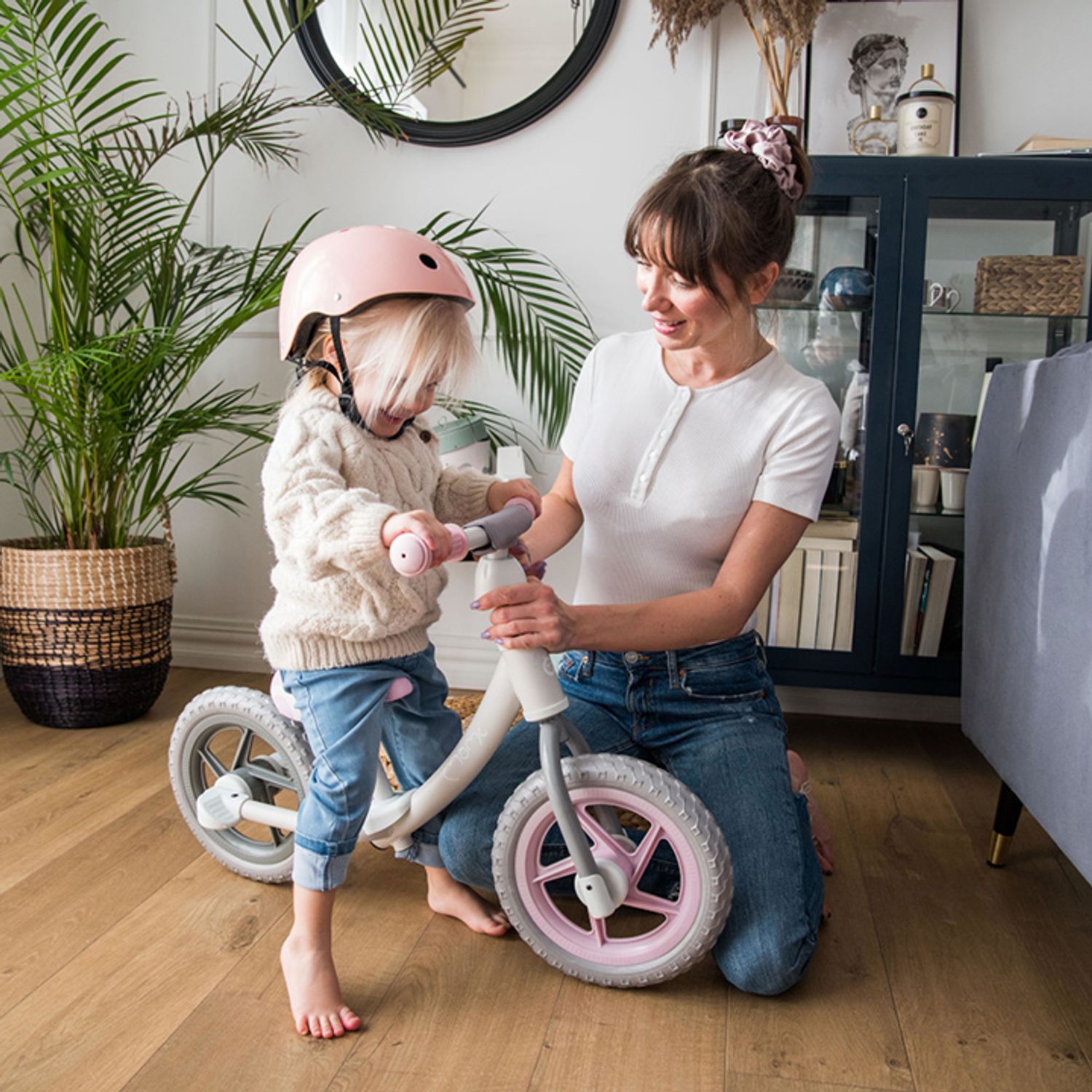 Casca bicicleta copii, Momi - Pink fotografia produsului View 4 L