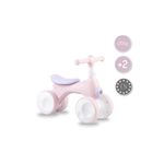 Bicicleta cu lumini, sunet si difuzor de balonase, Momi Tobis - Pink fotografia produsului View 6 S
