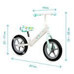 Bicicleta fara pedale Fleet, Qkids, Triangles fotografia produsului View 4 S