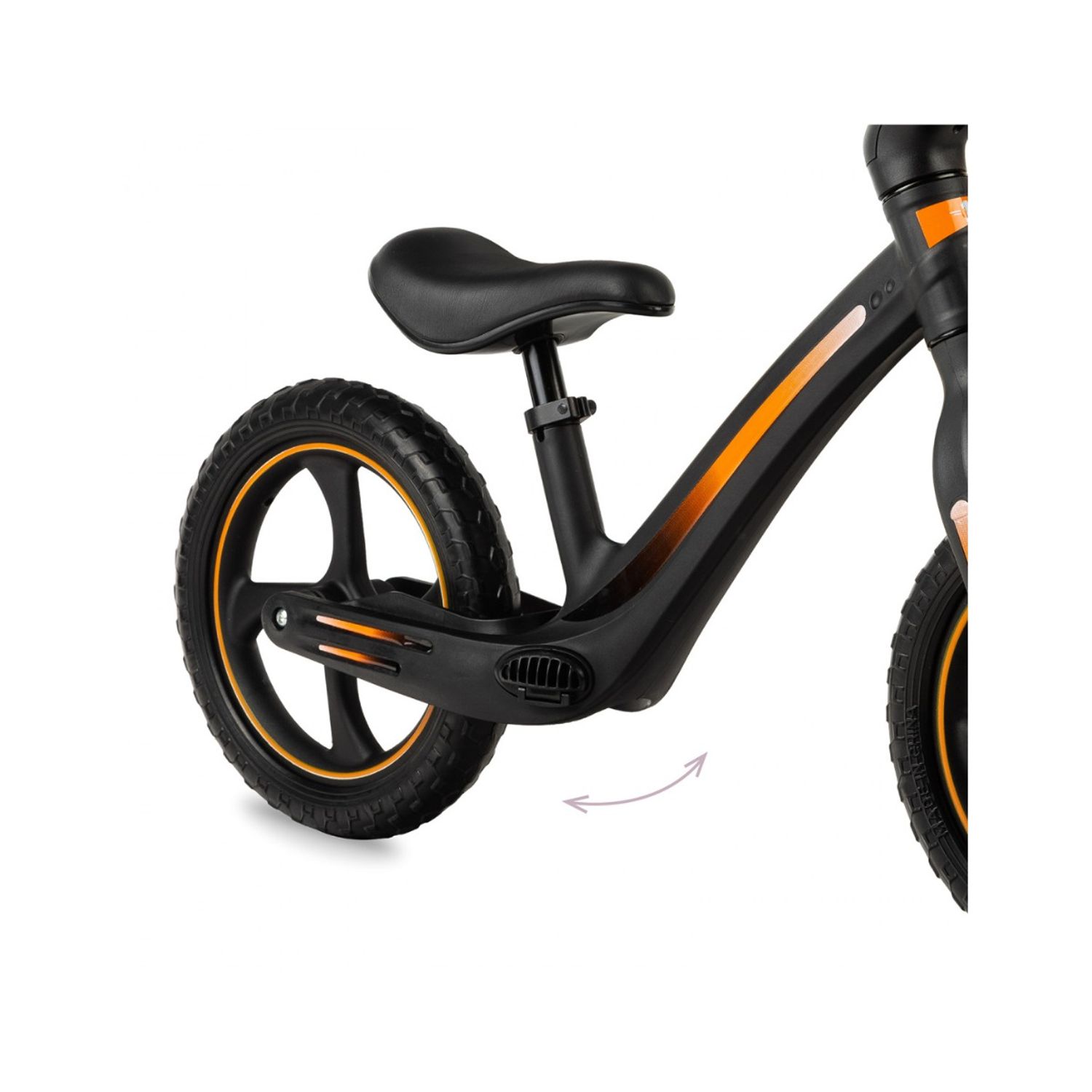 Bicicleta fara pedale, Momi Mizo - Black fotografia produsului View 6 L