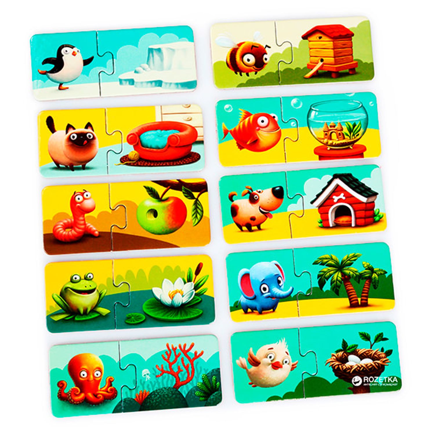 Puzzle, Cubika, Casuta Animalelor fotografia produsului View 2 L