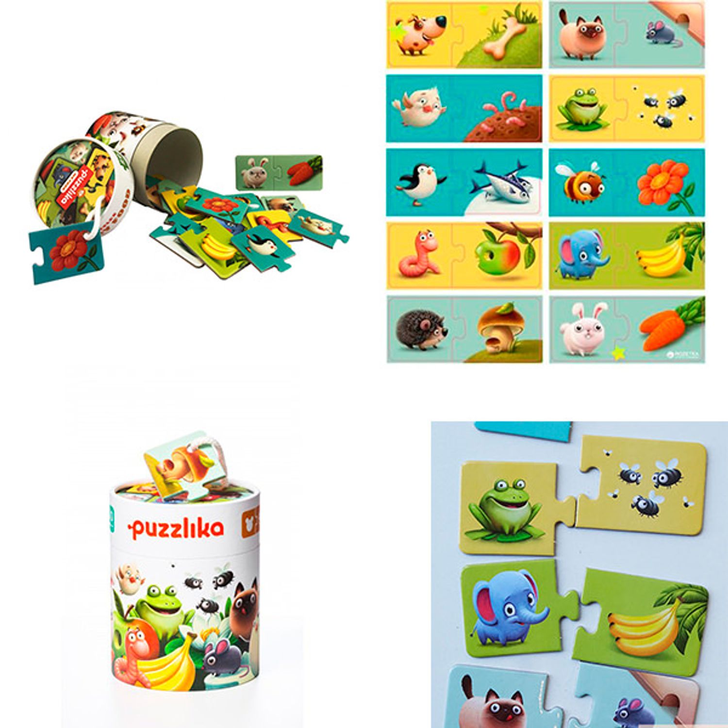 Puzzle Cubika, Ce mananca fotografia produsului View 2 L