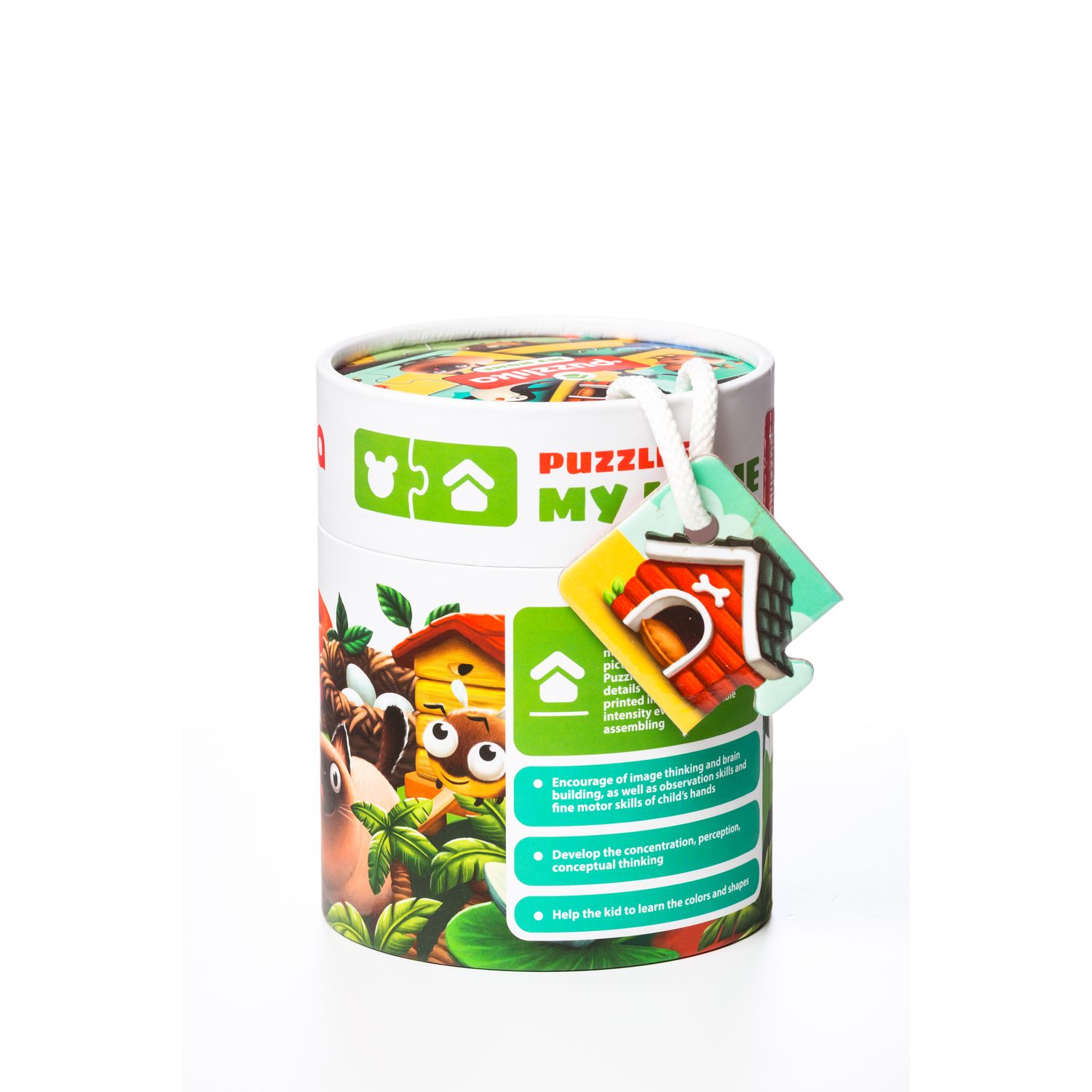 Puzzle, Cubika, Casuta Animalelor fotografia produsului View 3 L