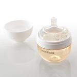 Biberon Anticolici Mombella Breast-Like, 120ml, Tetina S flux lent, PPSU, Ivory fotografia produsului View 3 S