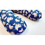 Perna pentru gravida, Fibre din silicon, 180 cm, Eko - Navy fotografia produsului View 5 S