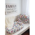 Perna pentru alaptare, 100% Bumbac, 60X60 cm, Eko - Owls fotografia produsului View 3 S