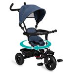 Tricicleta MoMi, MILA 5 in 1, Navy Blue fotografia produsului View 3 S