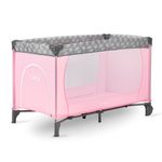 Patut pliabil, 60x120 cm, Momi, Belove, Pink fotografia produsului