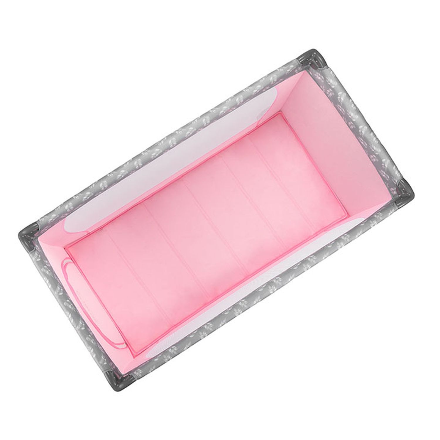 Patut pliabil, 60x120 cm, Momi, Belove, Pink fotografia produsului View 6 L