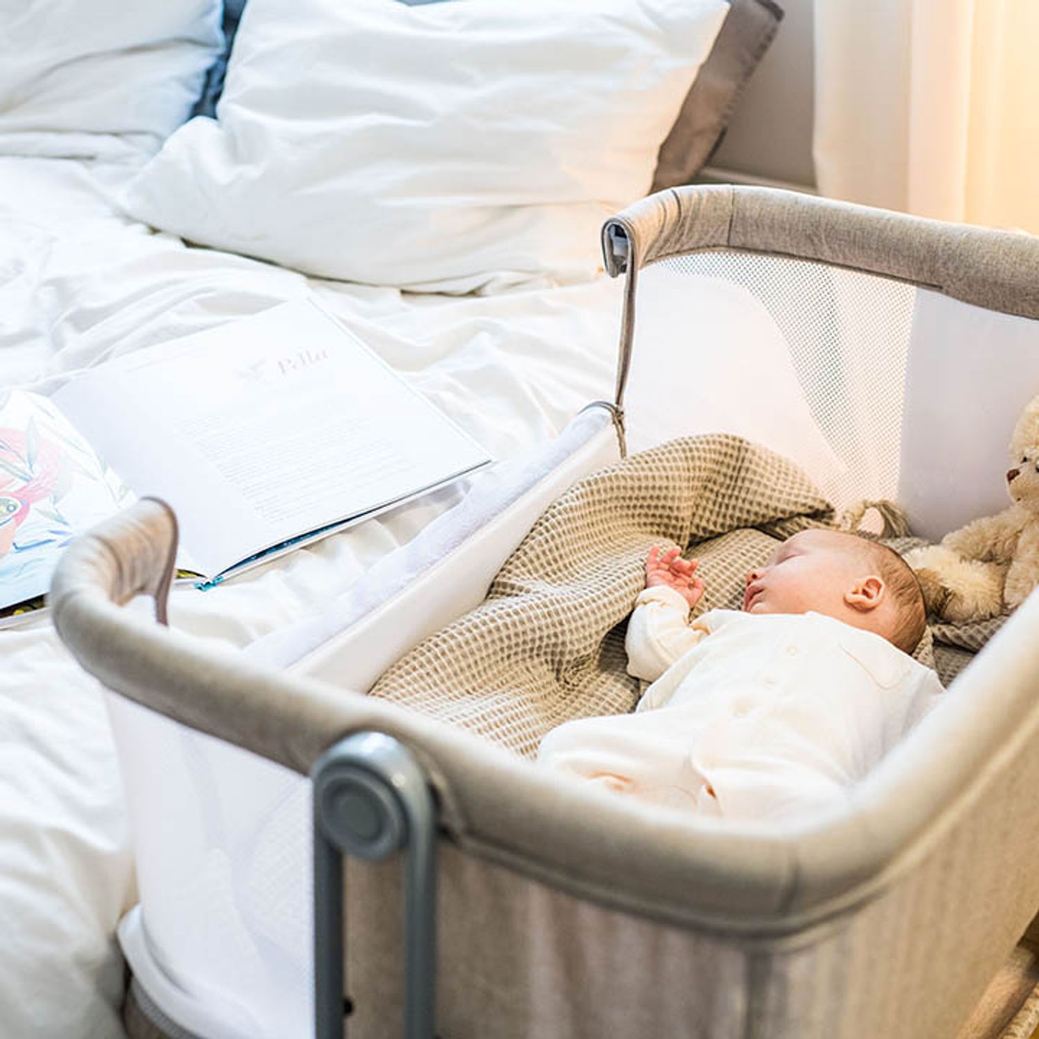 Patut Bebelusi Fibi, Momi, Grey fotografia produsului View 5 L