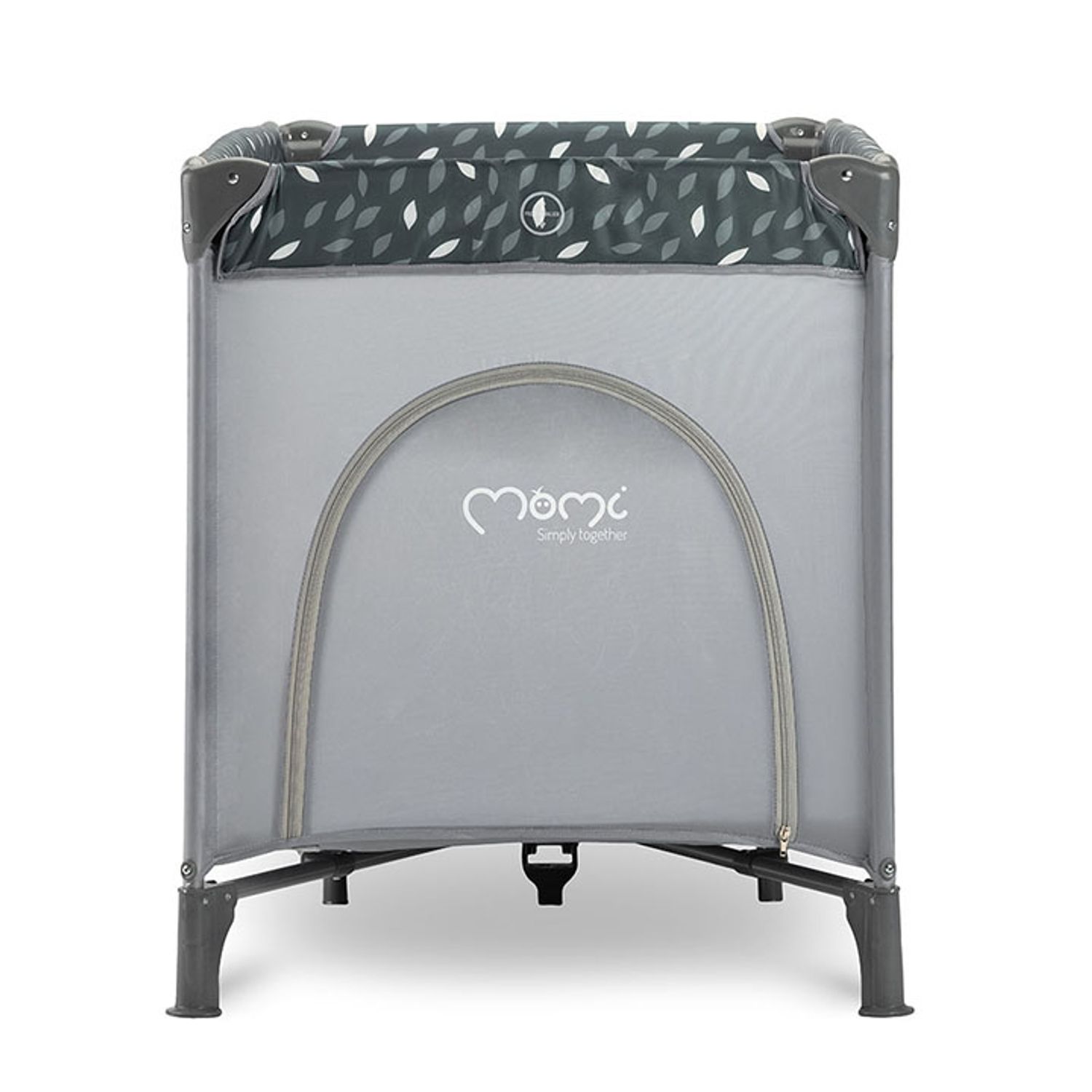 Patut pliabil, 60x120 cm, Momi, Belove, Grey fotografia produsului View 4 L