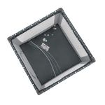 Tarc de joaca, 100x100 cm, Momi Mamu, Grey fotografia produsului View 4 S