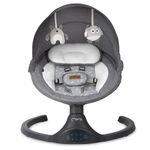 Balansoar electric MoMi Lami, Dark Grey fotografia produsului View 4 S