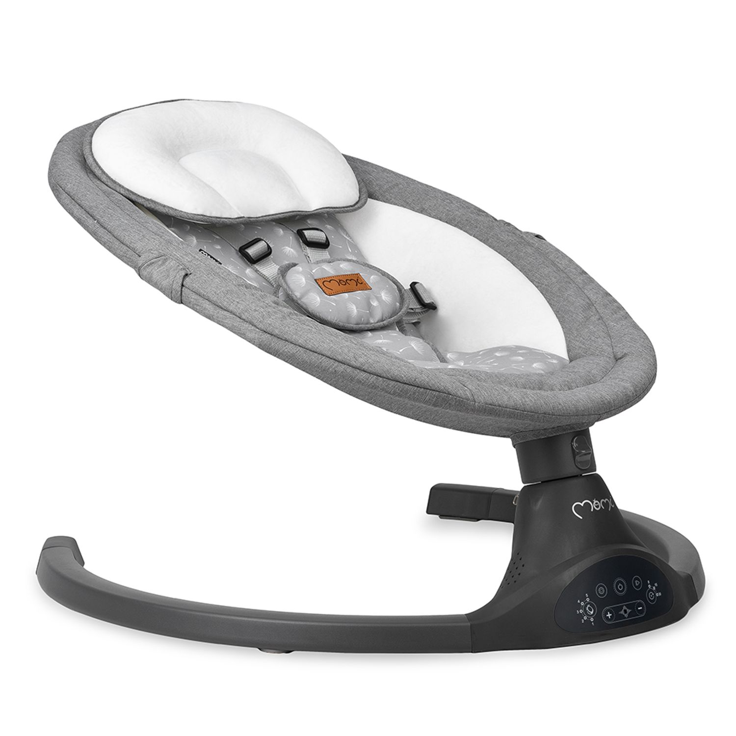 Balansoar electric MoMi Lami, Dark Grey fotografia produsului View 3 L