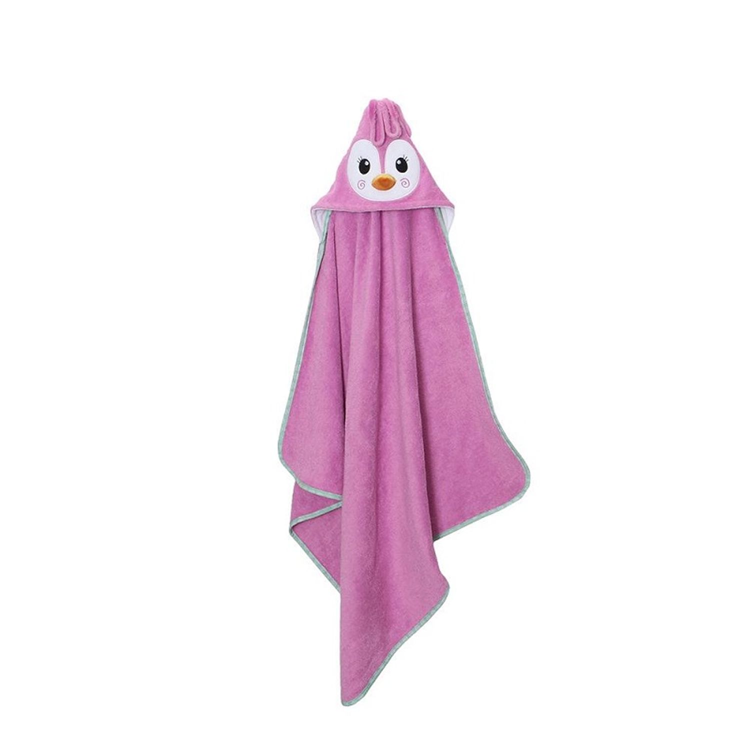 Prosop de baie cu gluga, Zoocchini, 76x76cm, Penguin fotografia produsului View 3 L