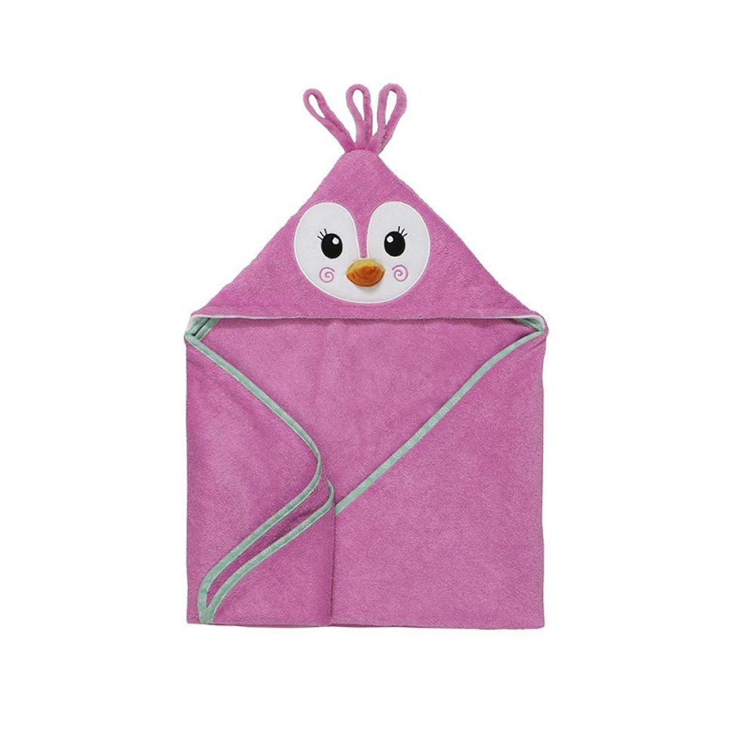 Prosop de baie cu gluga, Zoocchini, 76x76cm, Penguin fotografia produsului