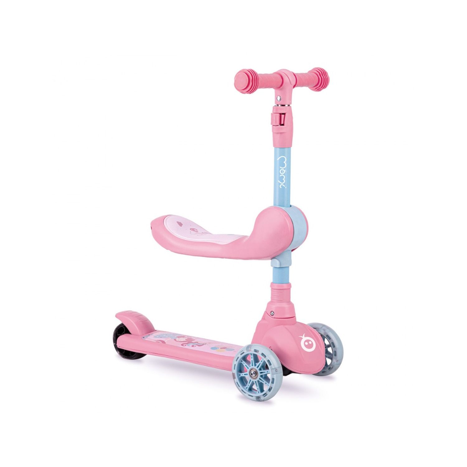 Trotineta transformabila 2in1 MoMi Kiuru - Pink fotografia produsului