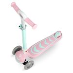 Trotineta cu 3 roti, Momi, Vivio Pink, 3 Ani+, Ghidon reglabil pe 4 trepte, Flexbrake, Rulmenti ABEC-9, Platforma - 5900495959843 fotografia produsului View 3 S