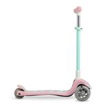 Trotineta cu 3 roti, Momi, Vivio Pink, 3 Ani+, Ghidon reglabil pe 4 trepte, Flexbrake, Rulmenti ABEC-9, Platforma - 5900495959843 fotografia produsului View 2 S