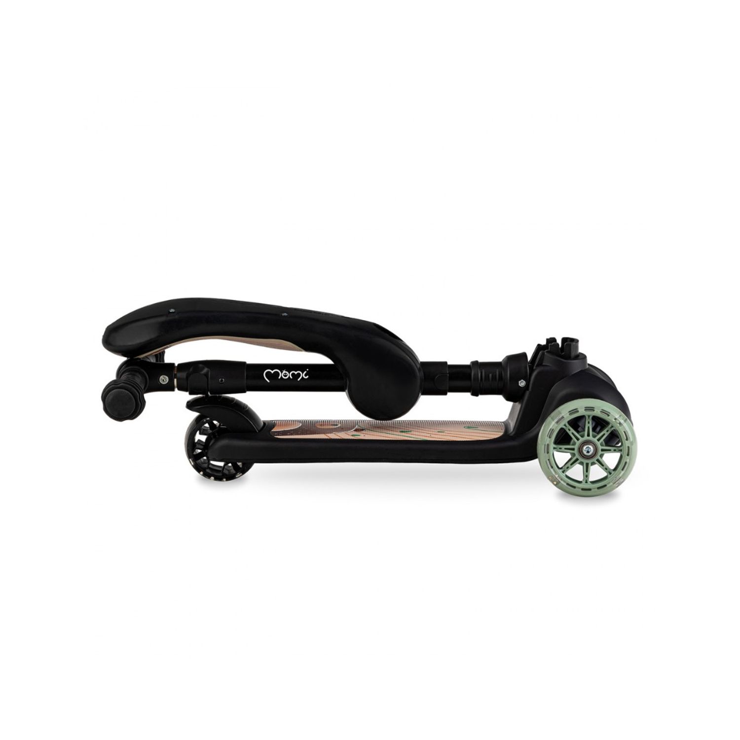 Trotineta transformabila 2in1 MoMi Kiuru - Black fotografia produsului View 5 L