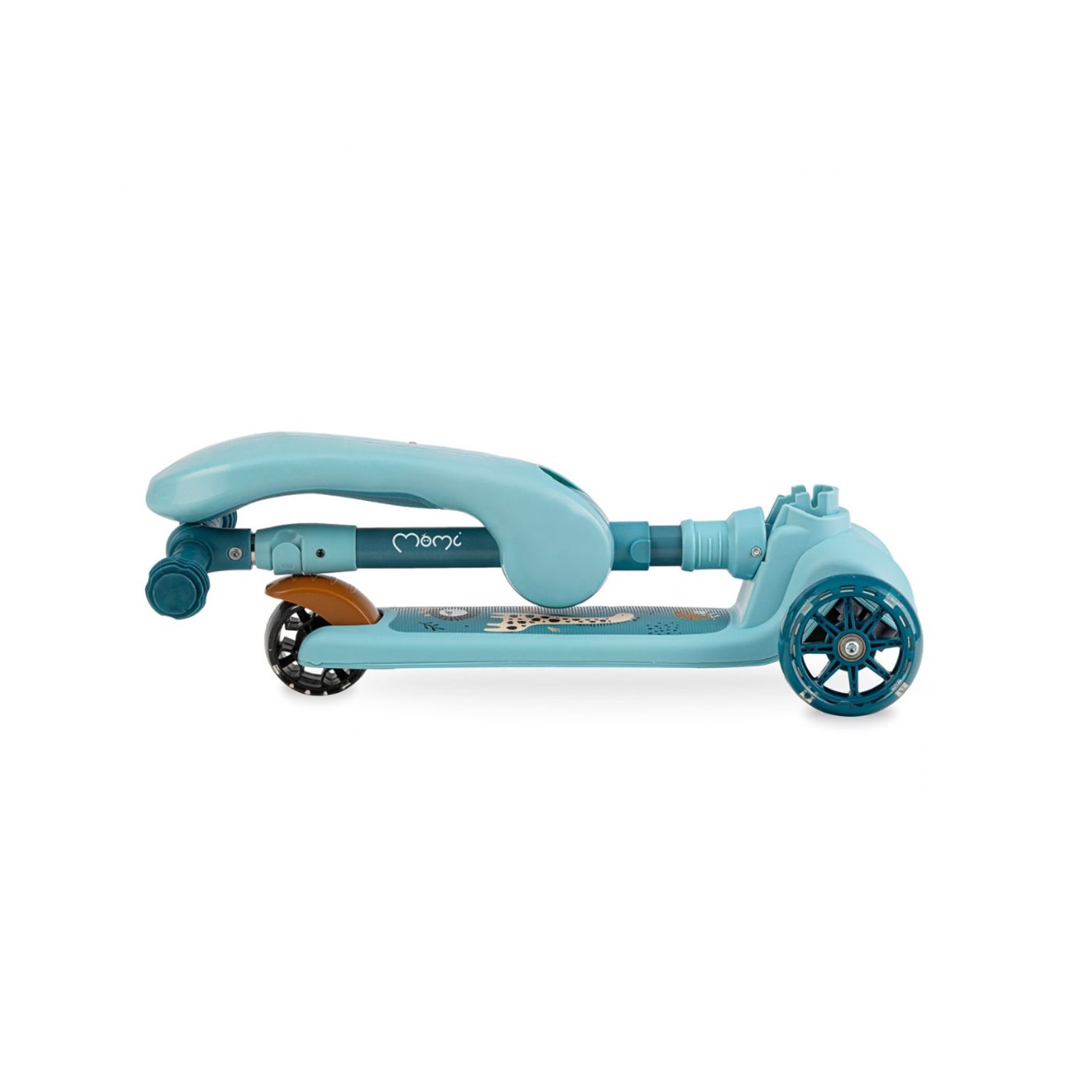 Trotineta transformabila 2in1 MoMi Kiuru - Blue fotografia produsului View 5 L