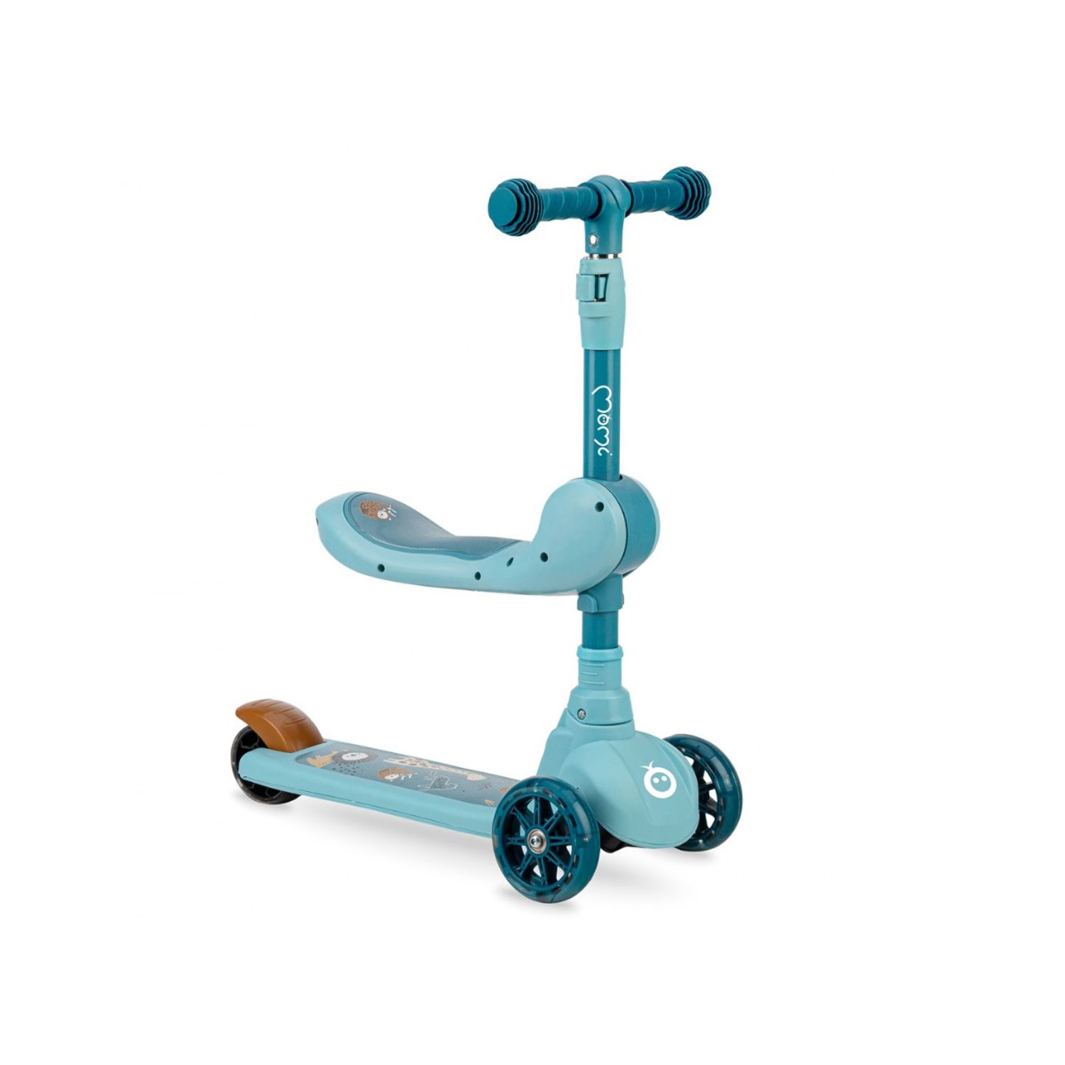 Trotineta transformabila 2in1 MoMi Kiuru - Blue fotografia produsului