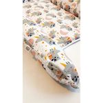 Baby nest din bumbac, Eko, Pink fotografia produsului View 6 S