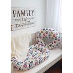 Baby nest din bumbac, Eko, Owls fotografia produsului View 3 S
