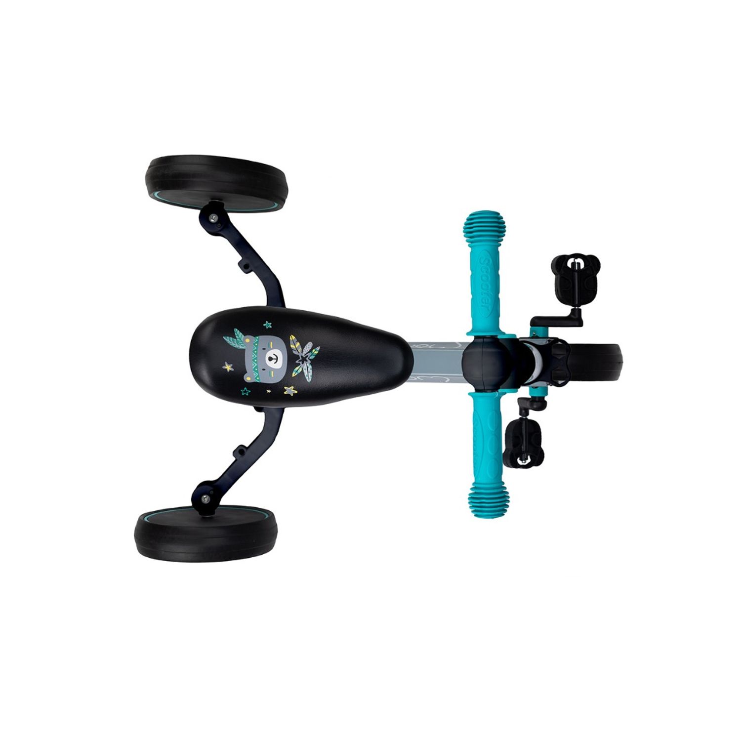 Tricicleta 4in1, Momi Loris, Grey fotografia produsului View 4 L