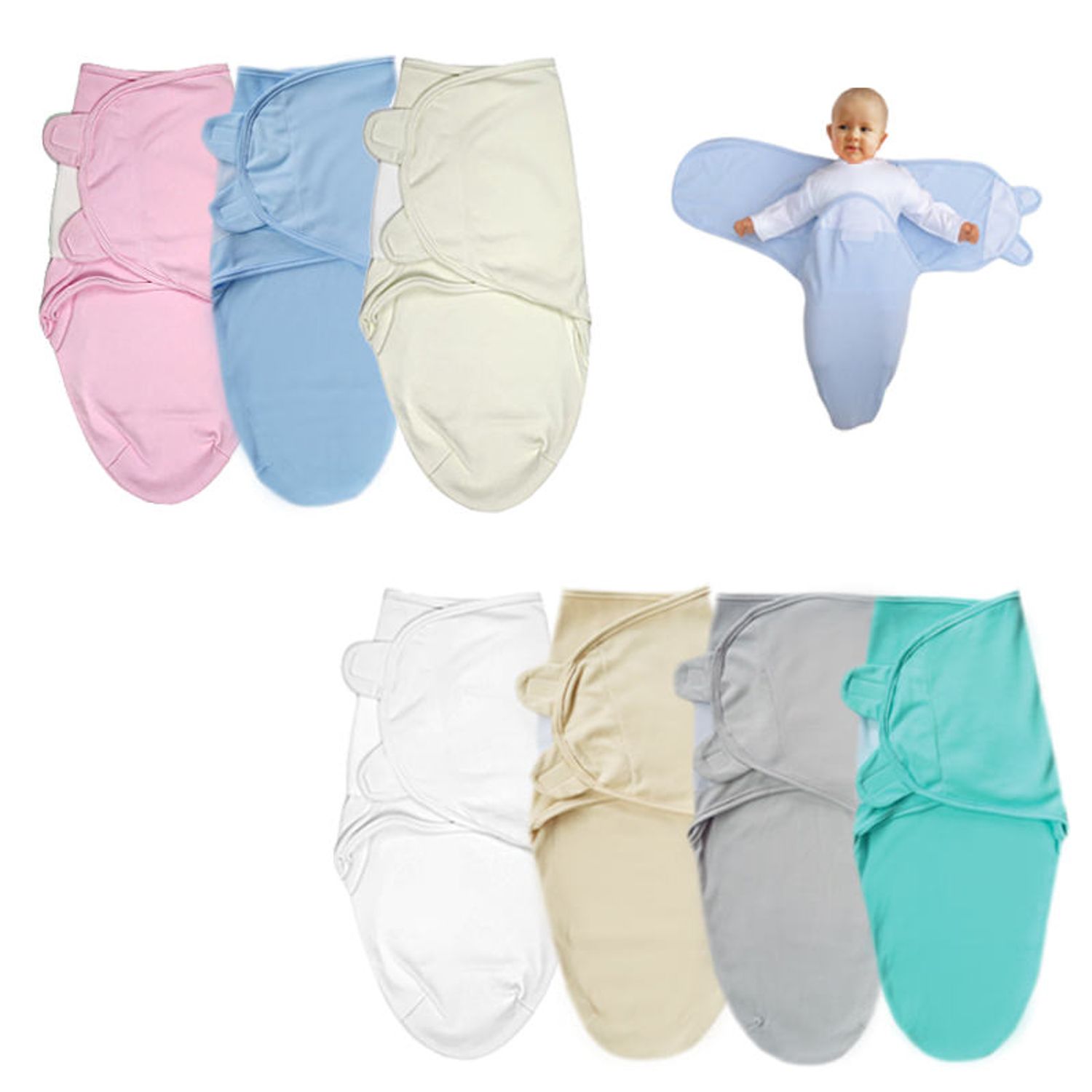 Sistem De Infasare, Eko, Bumbac 100%, 3-6Kg - Bej fotografia produsului View 2 L