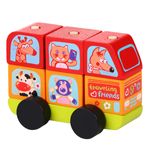 Jucarie din lemn, Cubika, Mini Bus fotografia produsului View 4 S