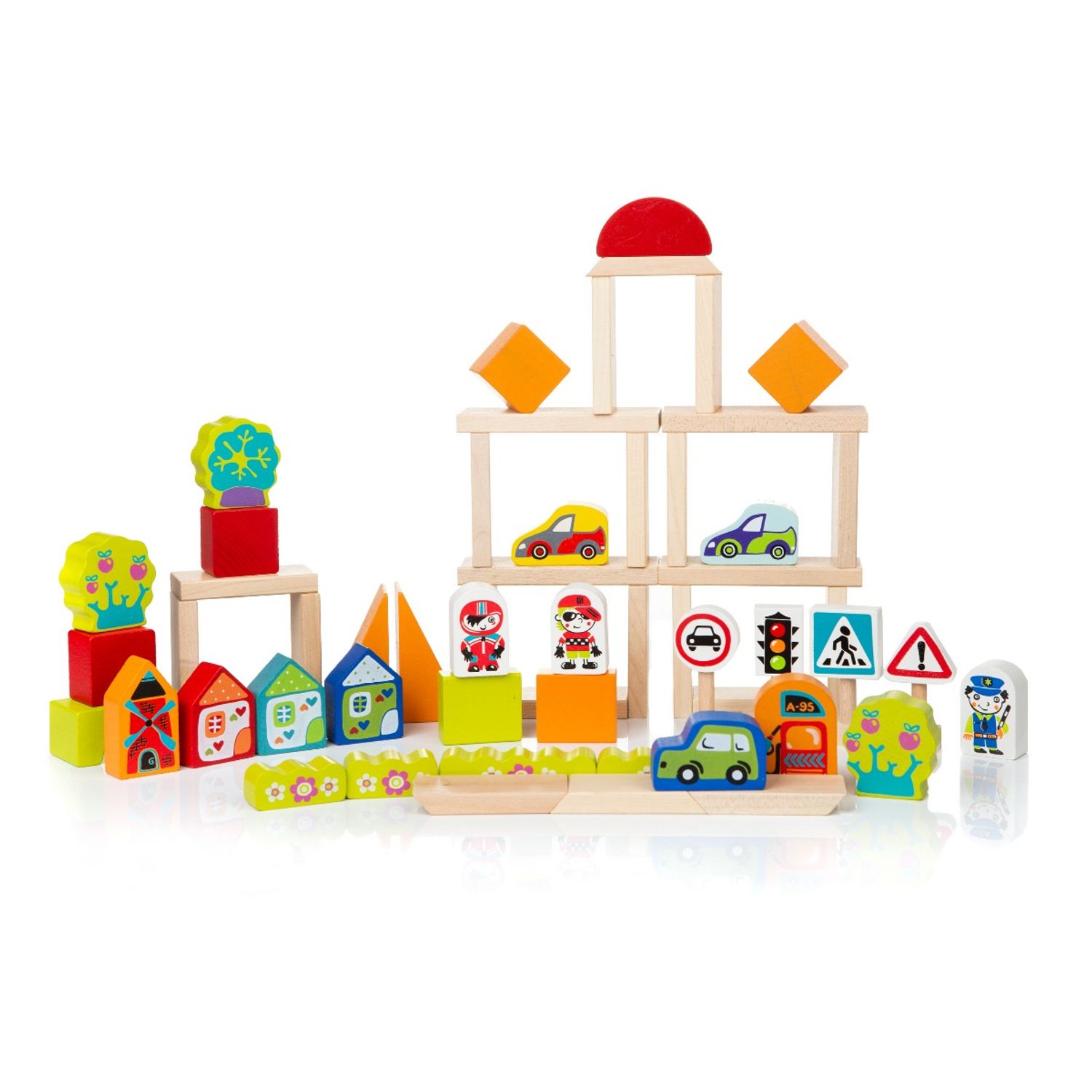 Jucarie Din Lemn, Cubika - Kit De Constructie Pentru Baietei fotografia produsului View 5 L