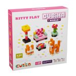 Joc Din Lemn, Set de constructii, Cubika, World Kitty Flat fotografia produsului