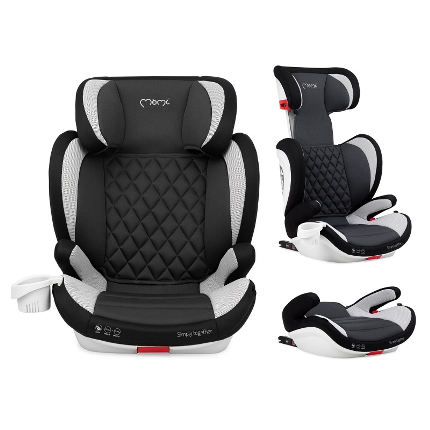 Scaun auto cu isofix Quick Fix, Momi, 15-36Kg, Dots fotografia produsului View 3 L