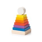 Jucarie din lemn, Cubika, "Piramida 1" fotografia produsului View 2 S