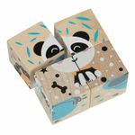 Jucarie din lemn, Cubika, Puzzle din lemn "Jungla" fotografia produsului View 6 S