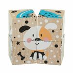 Jucarie din lemn, Cubika, Puzzle din lemn "Jungla" fotografia produsului View 4 S