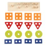 Jucarie din lemn, Cubika, Sortator forme geometrice 02 fotografia produsului View 3 S