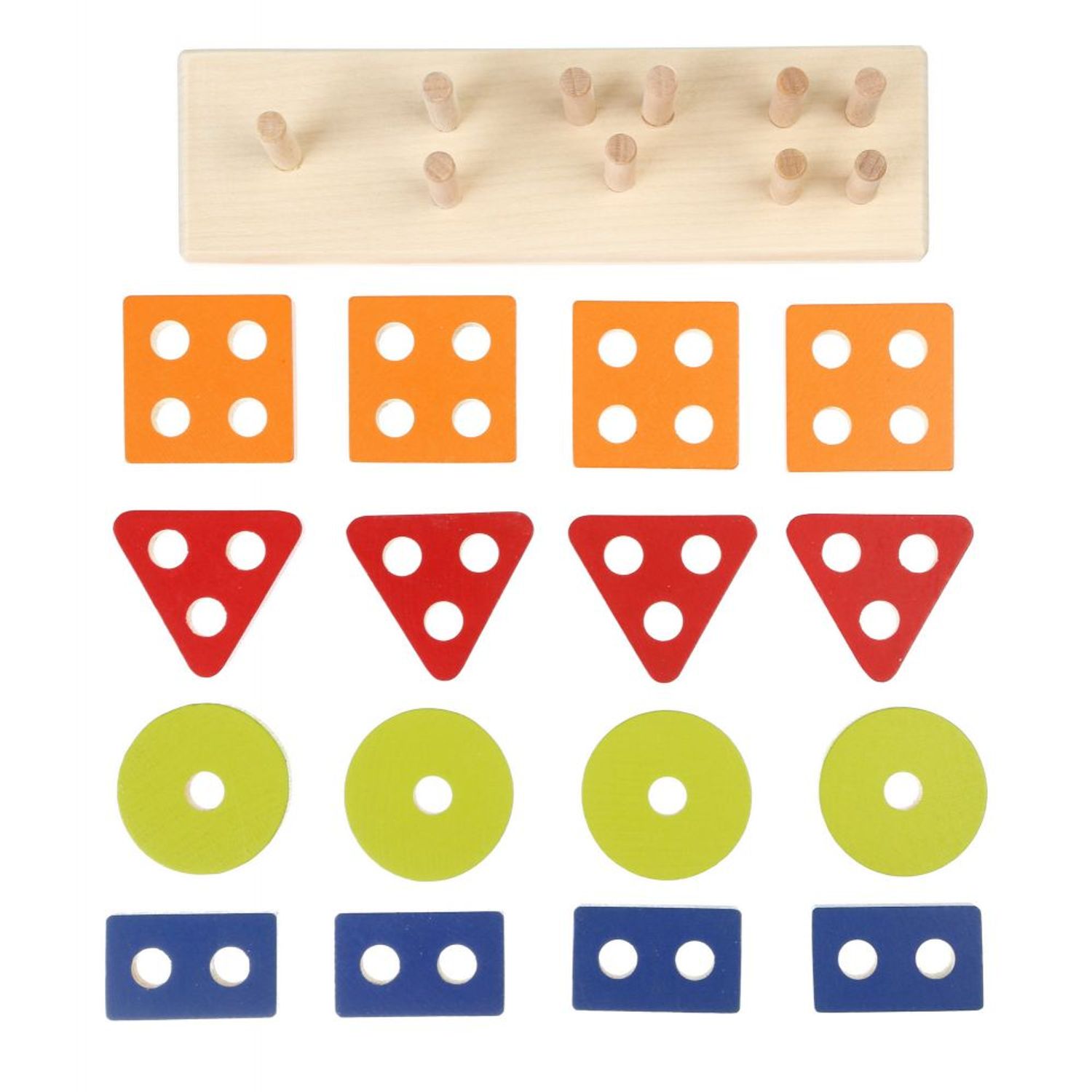 Jucarie din lemn, Cubika, Sortator forme geometrice 02 fotografia produsului View 3 L