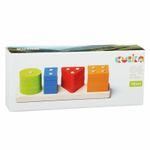 Jucarie din lemn, Cubika, Sortator forme geometrice 02 fotografia produsului