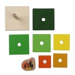 Jucarie din lemn, Cubika, "Piramida 2" fotografia produsului View 4 S