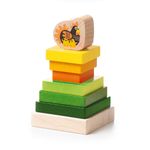 Jucarie din lemn, Cubika, "Piramida 2" fotografia produsului View 3 S