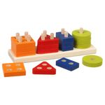 Jucarie din lemn, Cubika, Sortator forme geometrice 02 fotografia produsului View 2 S